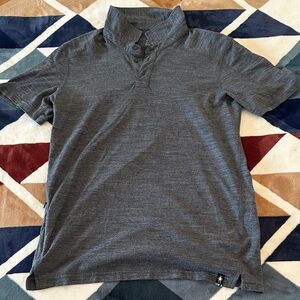 Men's Smartwool Gray Polo Shirt